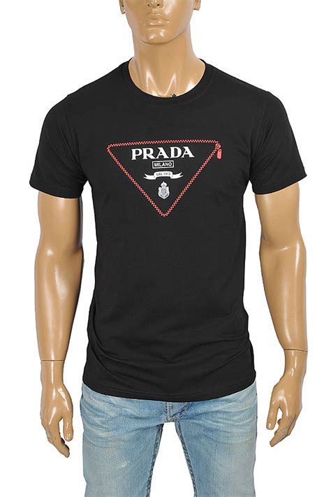 mens prada tshirt|prada t shirt men's sale.